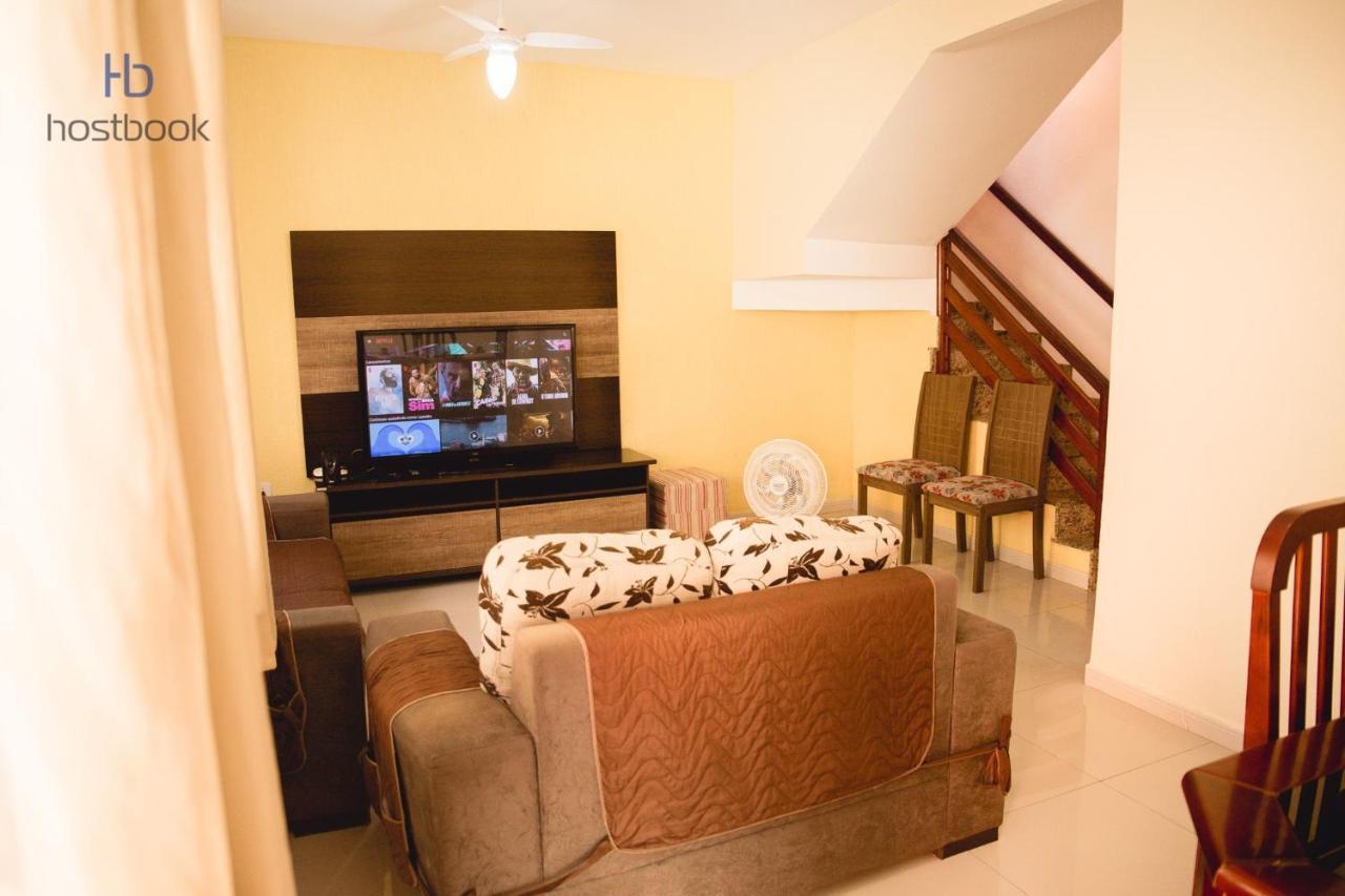Casa A 400 M Da Praia Do Centro - Wifi 200Mb - Garagem - Tv 500 Canais - 2 Quartos - Cozinha Equipada - Churrasqueira Villa Рио дас Острас Екстериор снимка