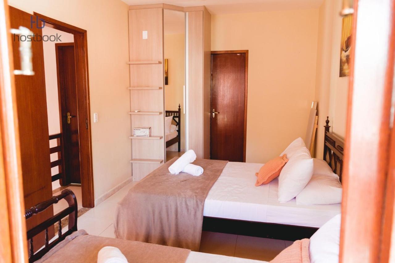 Casa A 400 M Da Praia Do Centro - Wifi 200Mb - Garagem - Tv 500 Canais - 2 Quartos - Cozinha Equipada - Churrasqueira Villa Рио дас Острас Екстериор снимка