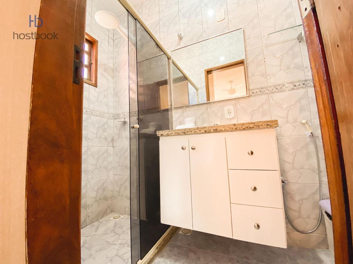 Casa A 400 M Da Praia Do Centro - Wifi 200Mb - Garagem - Tv 500 Canais - 2 Quartos - Cozinha Equipada - Churrasqueira Villa Рио дас Острас Екстериор снимка