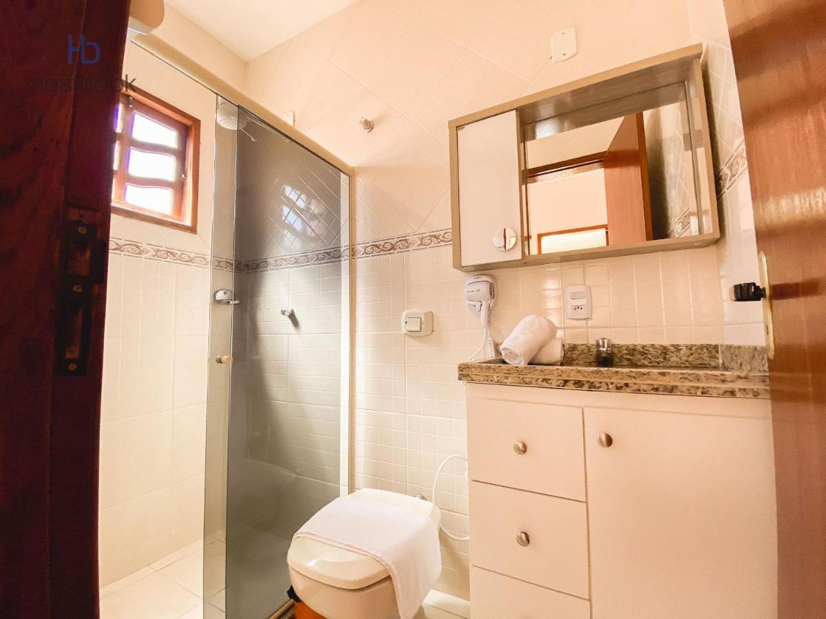 Casa A 400 M Da Praia Do Centro - Wifi 200Mb - Garagem - Tv 500 Canais - 2 Quartos - Cozinha Equipada - Churrasqueira Villa Рио дас Острас Екстериор снимка
