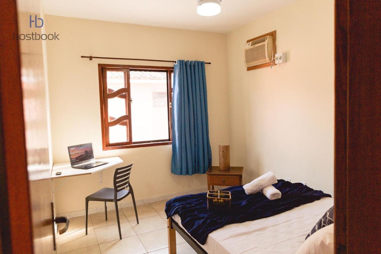 Casa A 400 M Da Praia Do Centro - Wifi 200Mb - Garagem - Tv 500 Canais - 2 Quartos - Cozinha Equipada - Churrasqueira Villa Рио дас Острас Екстериор снимка