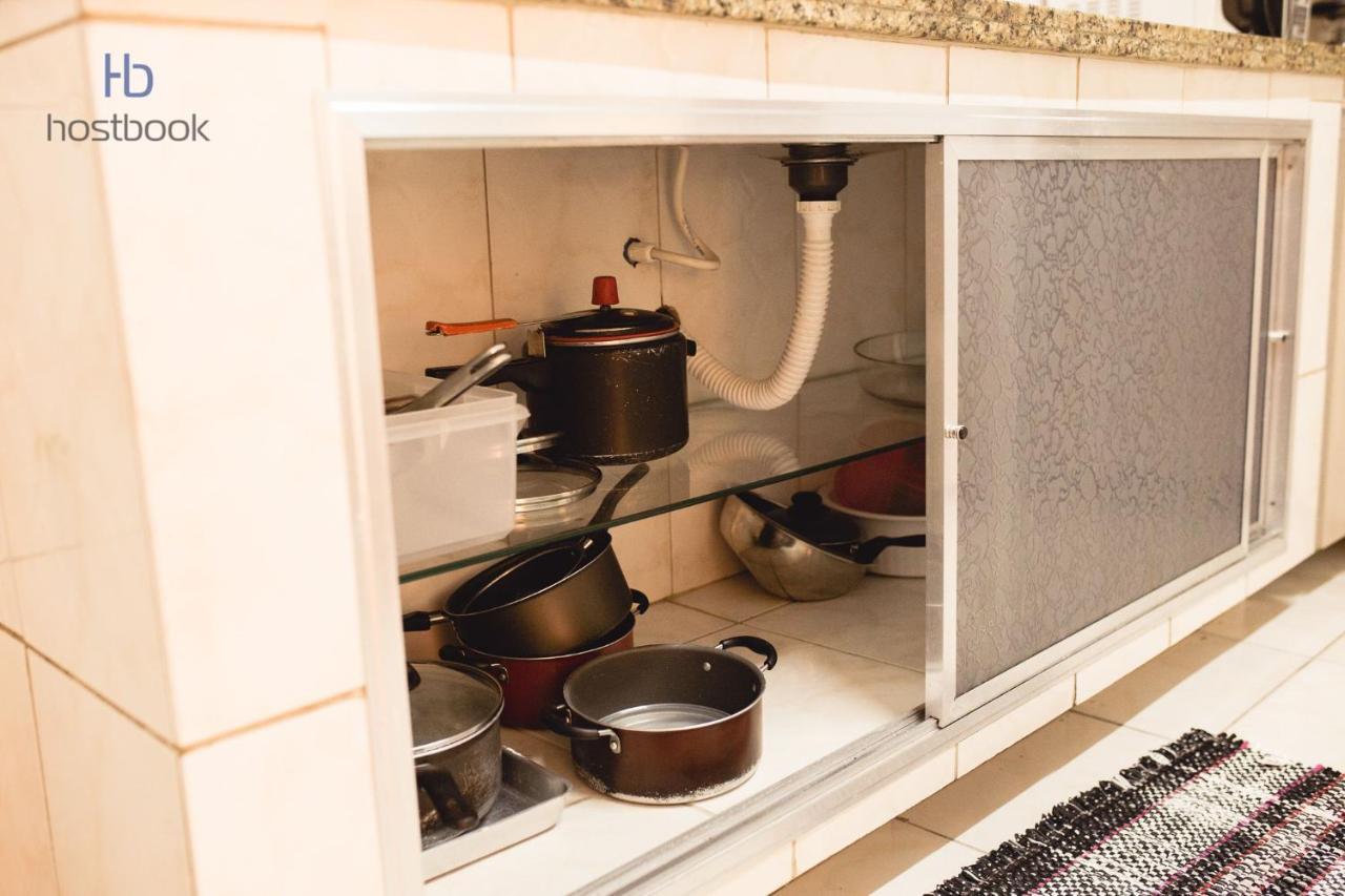 Casa A 400 M Da Praia Do Centro - Wifi 200Mb - Garagem - Tv 500 Canais - 2 Quartos - Cozinha Equipada - Churrasqueira Villa Рио дас Острас Екстериор снимка
